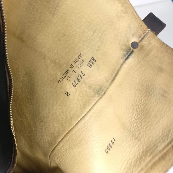 Frye GENUINE LEATHER COUNTRY ENGLISHWOMAN TALL FULL ZIP RIDING BOOT 8.5US/6.5UK - Picture 12 of 13